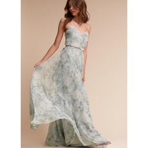 Jenny Yoo Inesse floral bridesmaid dress